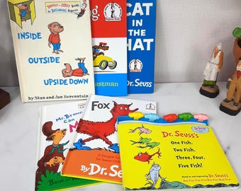 Seis libros antiguos del Dr. Seuss