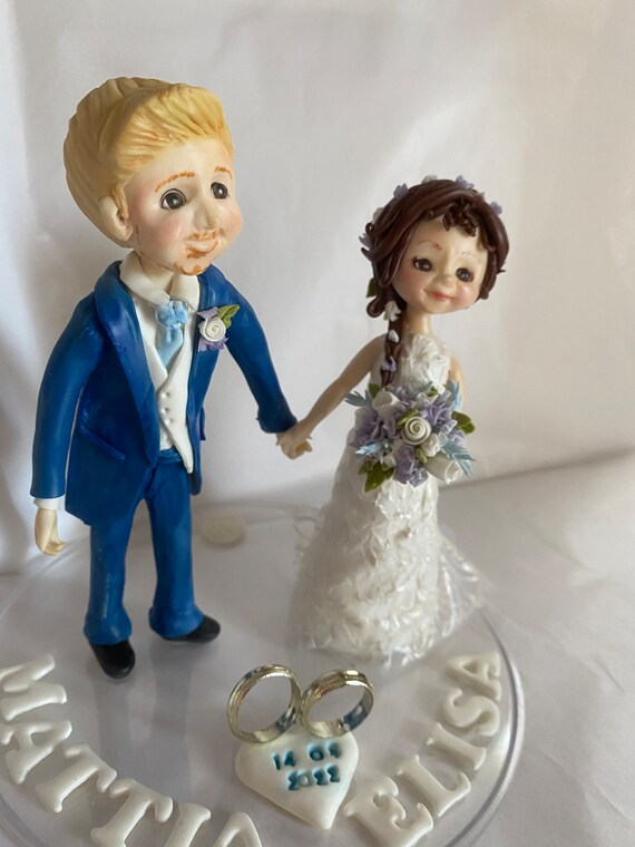 Porcelana Fría Figuras Para Bodas Personalizadas Figuras De