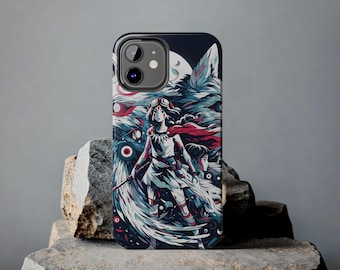 Princess Mononoke Phone Case: Studio Ghibli Anime Art