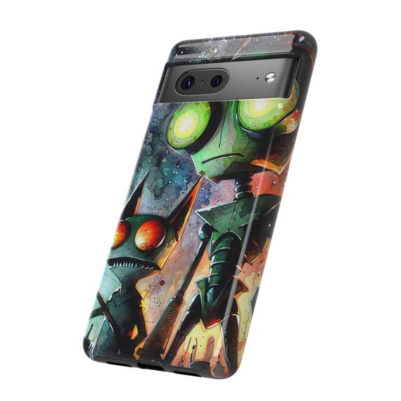 Invader Zim Cartoon Phone Case: Glossy, Durable, Retro Style - Etsy Israel Invader Zim Cartoon Phone Case: Glossy, Durable, Retro Style - Etsy Israel