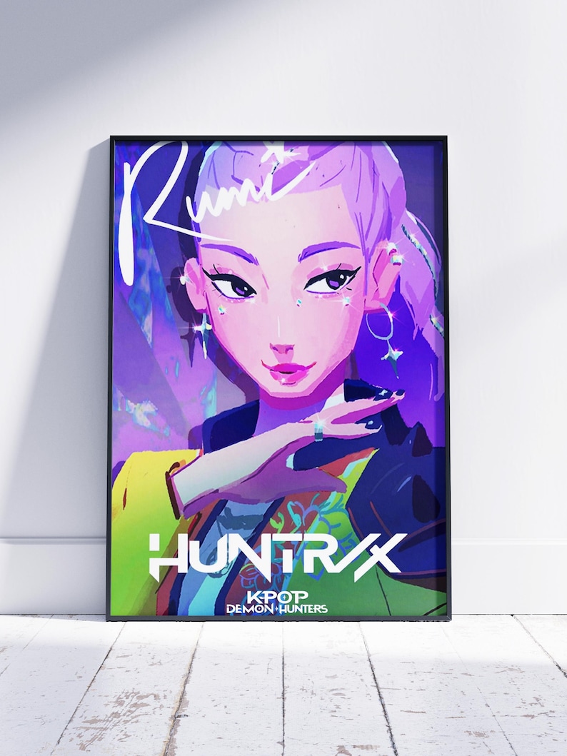 Canvas Poster | K-pop Demon Hunters Poster | Movie Poster | Poster ...