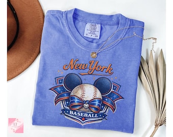 Coquette Baseball Mama Shirt, NY Baseball Shirt, Cute Mets Inspired Baseball Tee, Girly Game Day Outfit, Bow Baseball Shirt, Park Day Outfit
