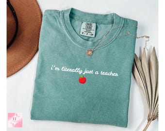 Comfort Colors Teacher Shirt | Funny Pre-K, Elementary School Tee