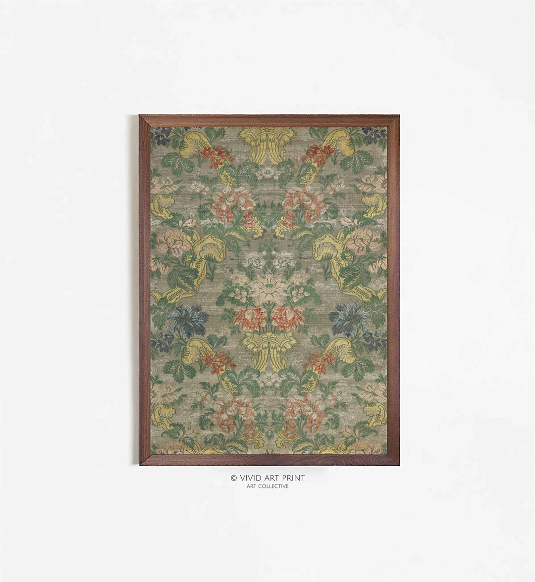 Vintage Textile Art Rug Pattern PRINTABLE Wall Art “artisan Threads ...