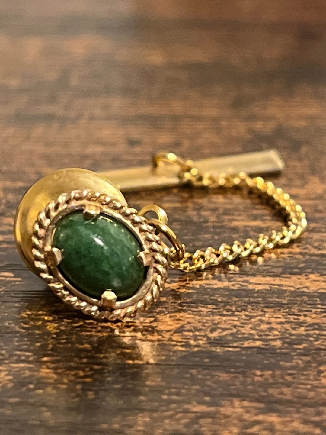 jade tie tack