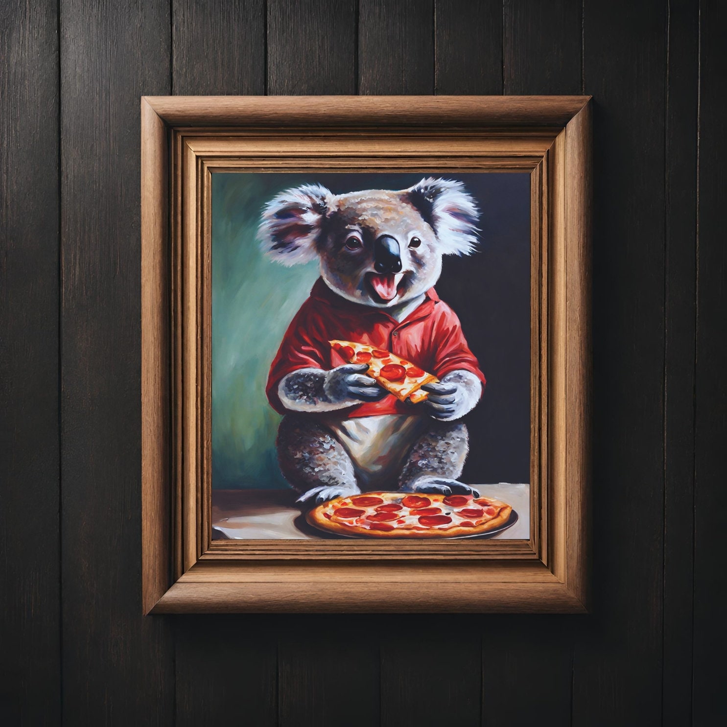 Go Koala Pepperoni Pizza, Animals and Pizza, Pizza Lovers, Foodies