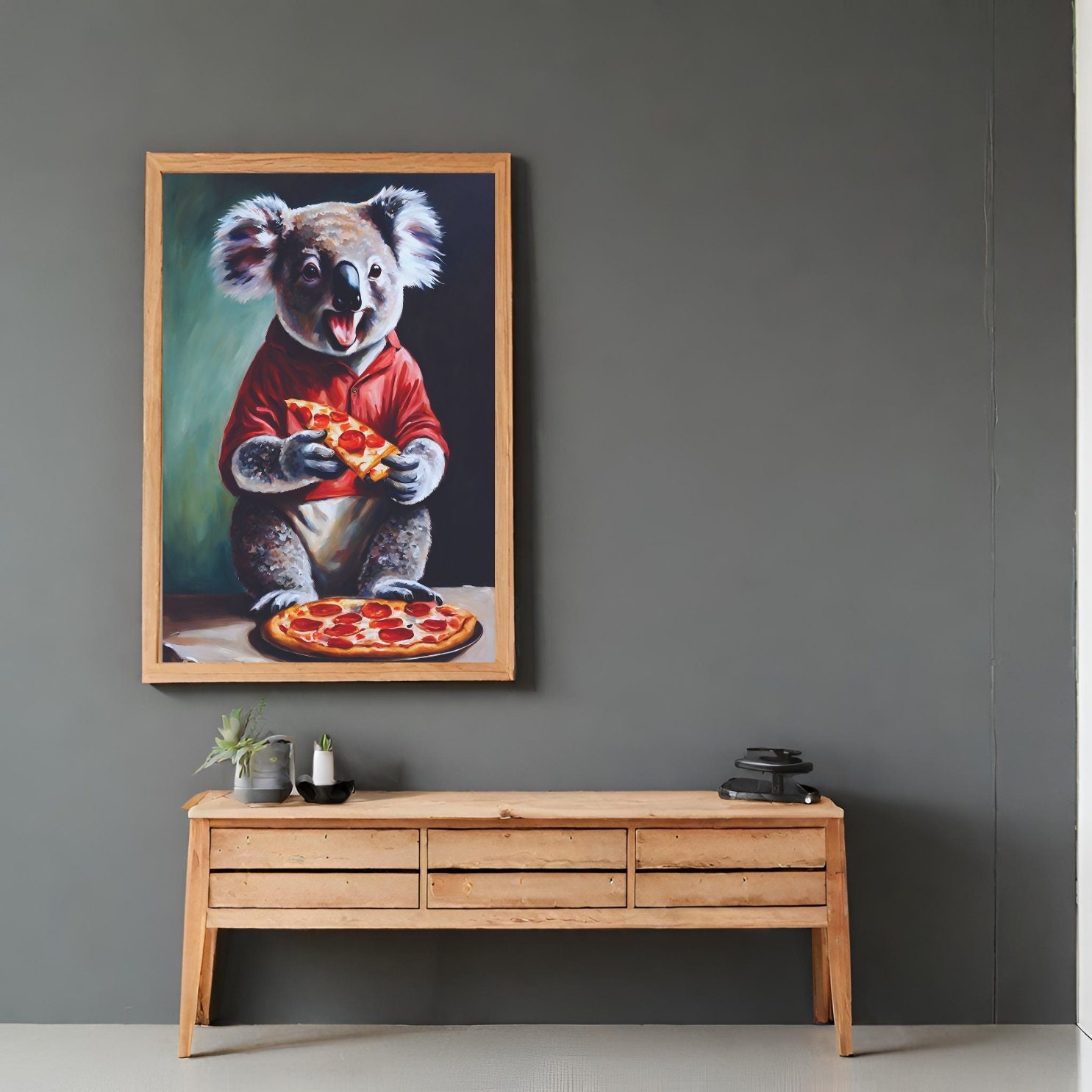 Go Koala Pepperoni Pizza, Animals and Pizza, Pizza Lovers, Foodies