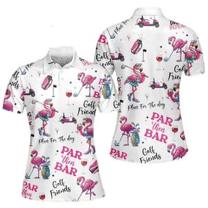 Funny Flamingo Lover Golf League Golf Team Ladies Shirt Funny Flamingo Lover Golf League Golf Team Ladies Shirt