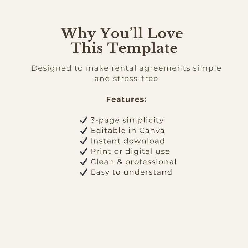 Layout For Ranters Rental Agreement House Template Canva Editable Residential Lease ...