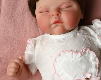 Reborn bébé poupées 20 pouces silicone souple vinyle corps lesté fausses poupées réalistes peau 3D avec veines visibles poupée d'art à collectionner