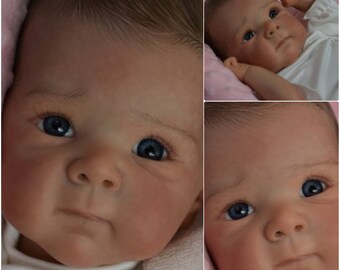 18Inch Reborn Silicone Bebe Doll Soft Touch, Realistic Newborn Baby Gift,Hand-Detailed Painting Reborn Dolls,Visible Veins Lifelike 3D Skin