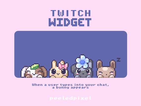 Bunny Audience Widget | Interactive Widget for Twitch | OBS & StreamLabs