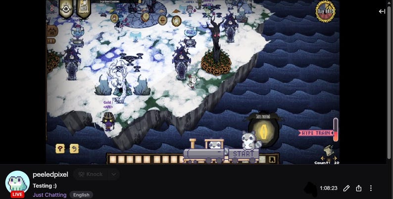 Raccoon Hype Train Alert Pack | Animated Pixel Raccoon Bundle | Stream Animal Overlay Assets | 7x Alerts image 3
