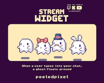 Widget spookpubliek | Interactieve widget voor Twitch, Kick, Youtube Live | OBS en StreamLabs | Stroomelementen