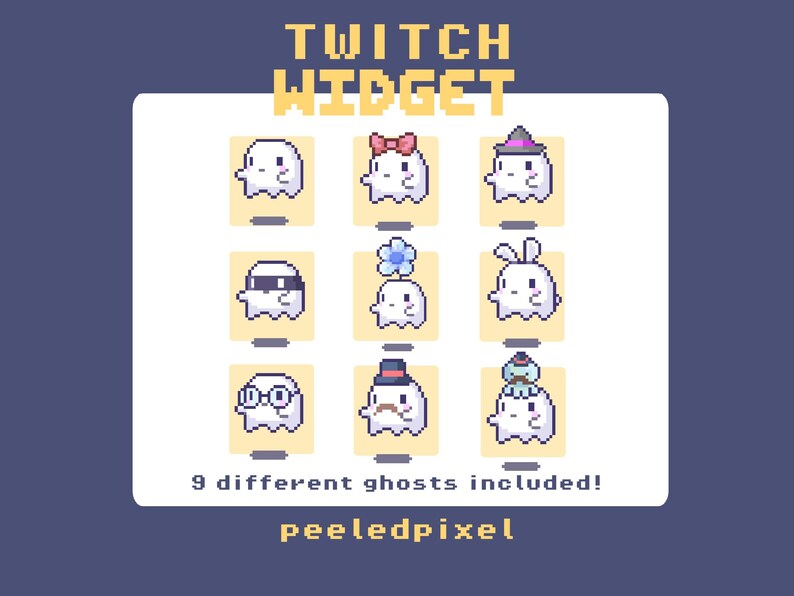 Ghost Moving Audience Widget | Interactive Widget for Twitch ...
