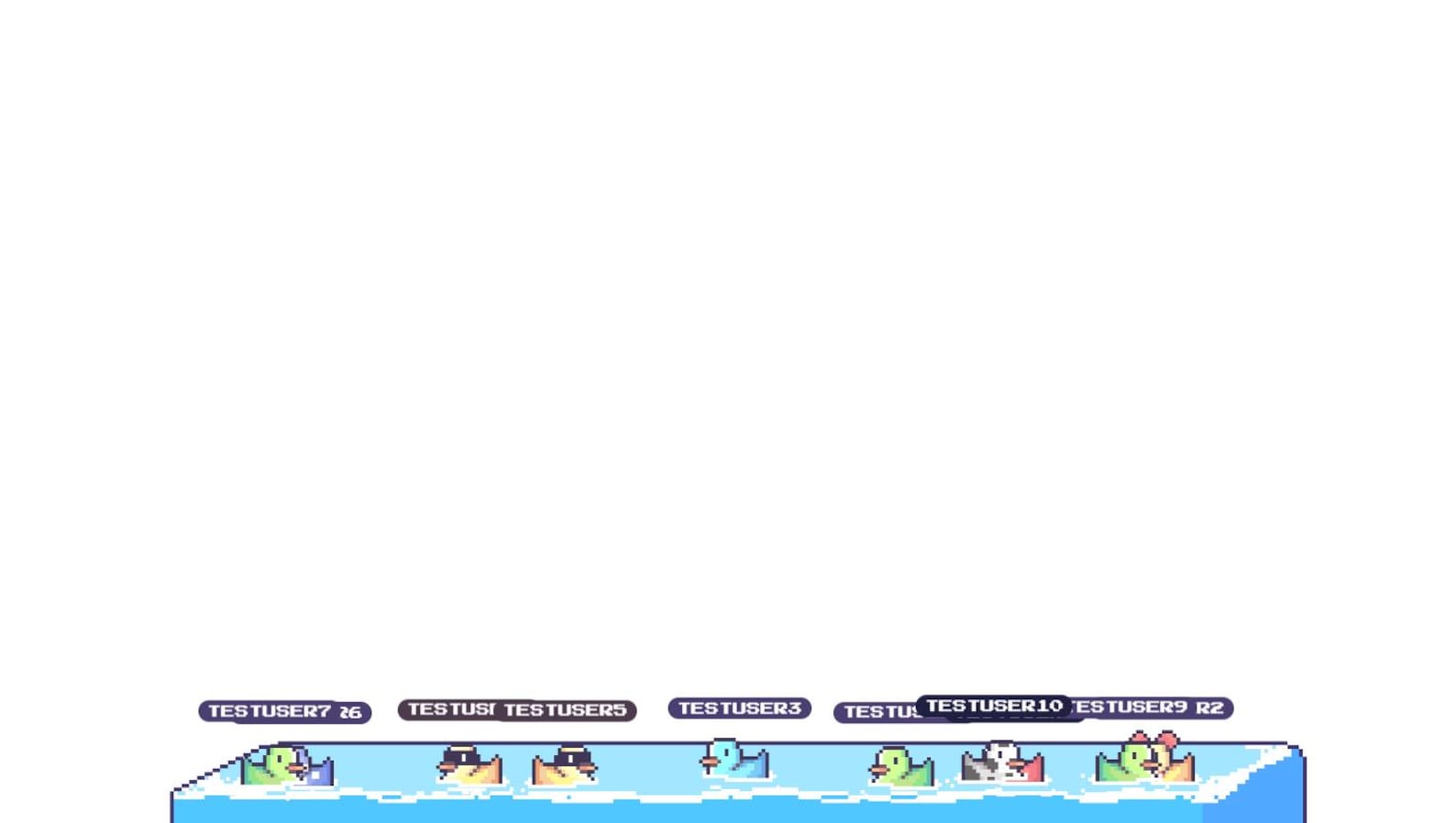 Swimming Duck Pond Twitch Widget | Interactive OBS Streamlabs Audience ...