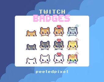 Shiba Inu Badges for Twitch/YouTube/Discord | Bit Badges | Twitch Sub Badges | Stream Badges | Discord Roles | Youtube Badges