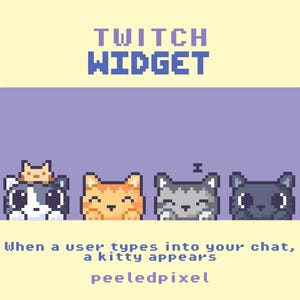 Kitty Publikum Widget | Interaktives Widget für Twitch | .->>>>>>>>>>>>>.