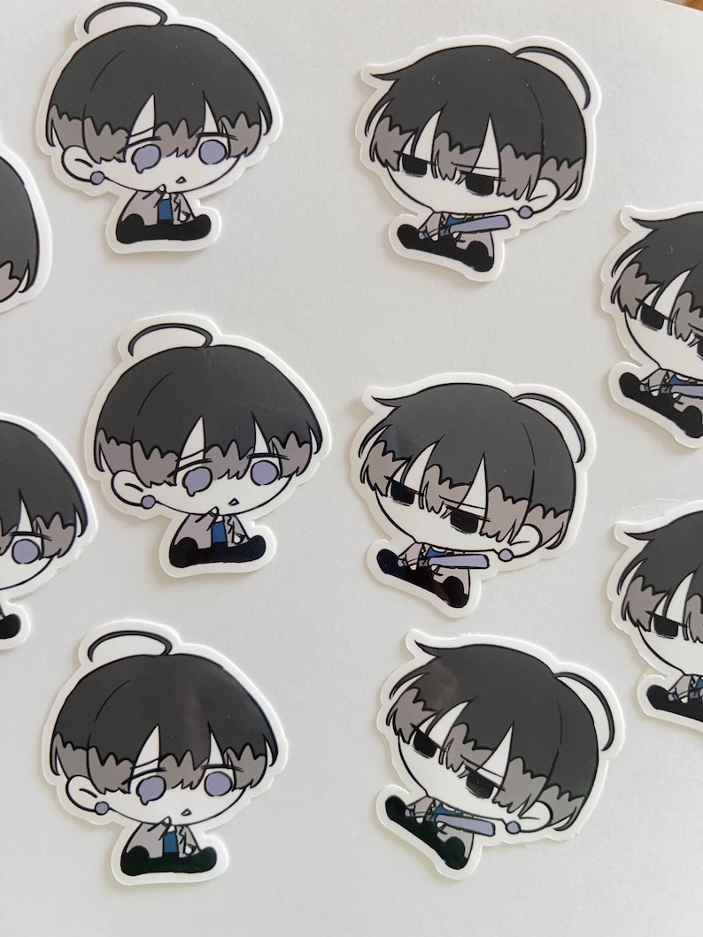 Milgram Mikoto Double Stickers - Etsy