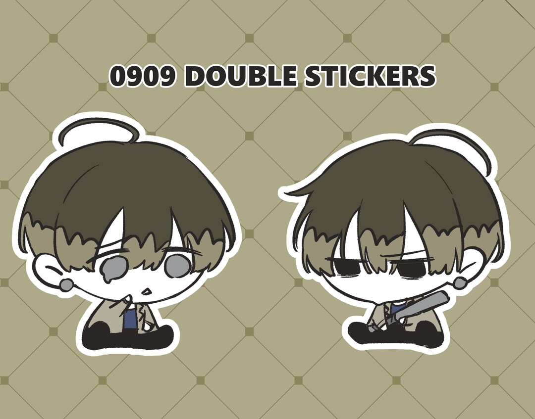 Milgram Mikoto Double Stickers - Etsy