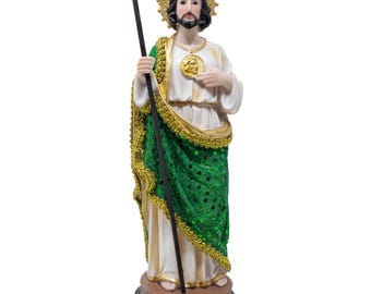 St. Judas Resin Statue | Patron Saint of Hope, Home/Church Decor