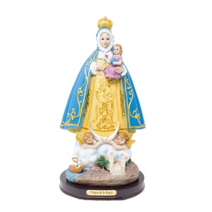 Virgin Of The Rule Statue - virgen de la regla | Resin Material | 12 inches tall  | Ideal For Home, Church, Celebrations | Religious Gift