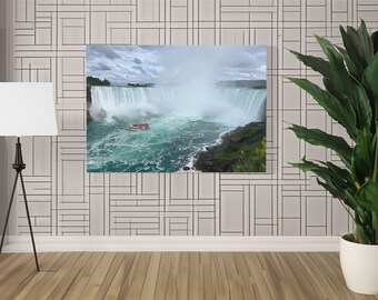 Canada Niagara Falls Canvas Art | Travel Wall Decor | Canvas Niagara Falls | Living Room Decoration | Waterfall | Art on Canvas
