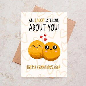 Cartes d'anniversaire indiennes Carte d'anniversaire indienne Anniversaire punjabi Carte d'anniversaire desi Carte de Saint-Valentin indienne personnalisée All Ladoo Is Think