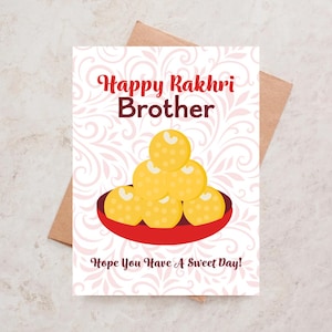 Rakhri Cards Raksha Bandhan Cards Rakhri Gift Rakhi Cards Indian Cards Desi Cards Paaji Brother Card Bhai Punjabi Cards Penji Sister Didi