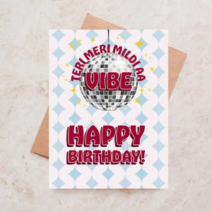 Indian Birthday Cards Punjabi Birthday Cards Desi Birthday Cards Happy Birthday Bollywood Card Indian Card For Sister Diljit Birthday Card