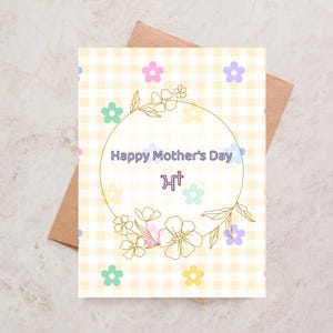 Indiase Moederdagkaart Nani Bibi Dadi Maa Fijne Moederdag moeder oma Gepersonaliseerde Desi Moederdagkaarten Massi Pua Dadima Desi-groet