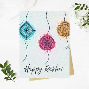 Rakhri-kaarten Raksha Bandhan-kaarten Rakhri-cadeau Rakhi-kaarten Indiase kaarten Desi-kaarten Paaji Brother-kaart Bhai Punjabi-kaarten Penji Sister Didi