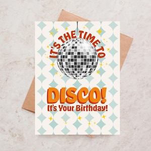 Indian Birthday Cards Punjabi Birthday Cards Desi Birthday Cards Happy Birthday Bollywood Card Indian Card For Sister Its The Time To Disco