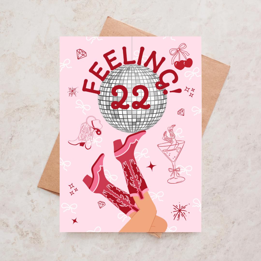 22 birthday card - Etsy 日本