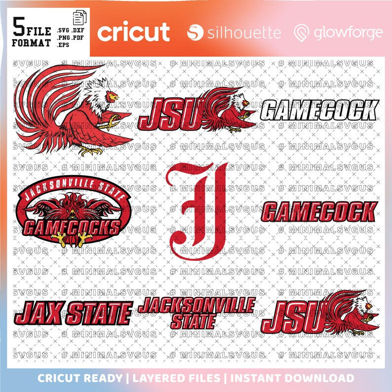 Jacksonville State Gamecocks Custom FBS Pocket Pro Helmet – New