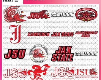 Custom Order  32 - Jacksonville State University SVG, Gamecocks SVG, College, Athletics, Basketball, Football Team, JSU, Jax State, Mom