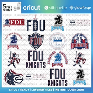 Custom Order  16 - Knights SVG, Football Team, Basketball, FDU, College Mascot, Athletics,  Fairleigh Dickinson SVG, Ready For Cricut