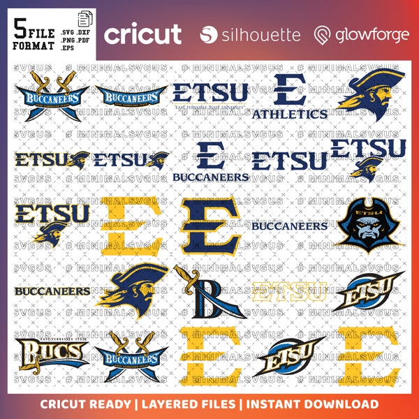 Custom Order  09 - Buccaneers SVG, Football Team, Basketball, ETSU, College Mascot, Athletics,  East Tesnessee State SVG, For Cricut