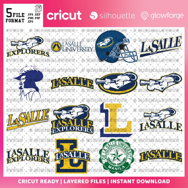 Custom Order  35 - Explorers SVG, La Salle University SVG, Athletics, College, Basketball, Football, Game Day