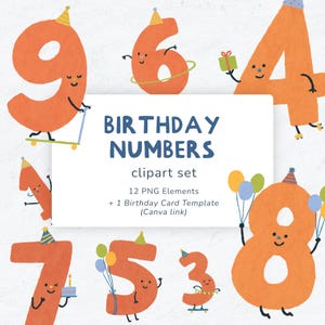 Clipart de número de aniversário Cartão de aniversário Uso comercial Transparente PNG Cartão de marco Convite de aniversário infantil Festa de aniversário de bebê