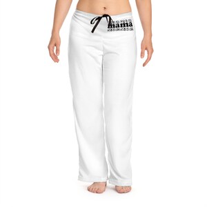 Women&#39;s Pajama Pants (AOP), pjs, bottoms, mama, animal print, sleepwear, pajama pants, lounge pants, clothing