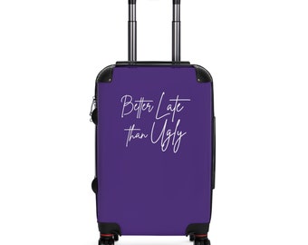 Suitcase, travel accessories, luggage, carry on bag, vacation bag, travel bag, gift, funny saying