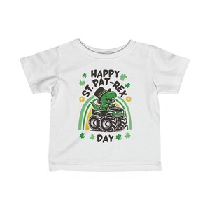 st patricks day shirt, infant t-shirt, Infant Fine Jersey Tee, tractor shirt, baby clothing, monster truck tee, dinosaur t-shirt, infant