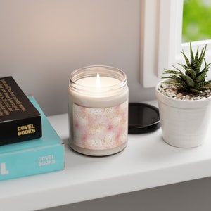 Scented Soy Candle, 9oz candle home decor candle accessories home fragrance gift housewarming Mother’s Day home living