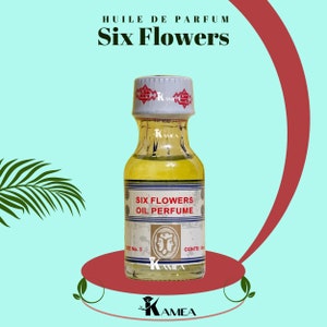 シックスフラワー パフュームオイル - 内容量 18ml - スピリチュアルオイル
