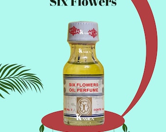 Six Flowers Perfume Oil - Contents 18ml - Spiritual Oil