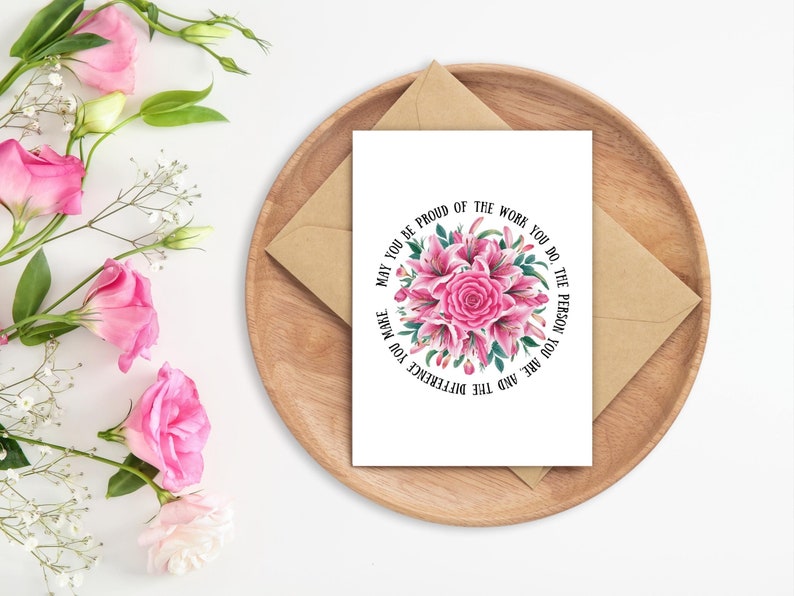 Make every moment special with our digital printable Greeting Card! Download your copy now and spread love and joy with the beauty of watercolor flowers. 🌹🌷