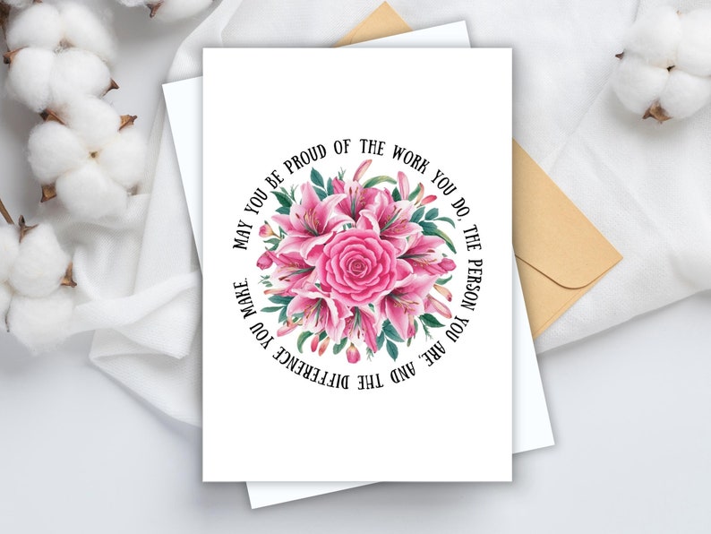 Teacher appreciation card. It's perfect for any occasion, like birthdays, Mother's Day, or just to say thank you. You can use it for your best friend, mom, teacher, nurse, coworker, and more!