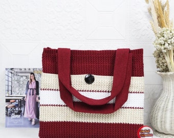 MAROON bag, crochet tote bag, crochet hobo bag, crochet knitted bag, crochet bag, knitted bag, crochet shoulder bag, knitted shoulder bag