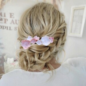 Flower Hair Comb, Bridal Hair Clip, Wedding Accessories, Floral Bridal Clip, Floral Bridal Hair Clip, Floral Wedding Clip, Wedding Hair Comb